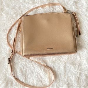 Nine West Levona Rose Gold Metallic Crossbody